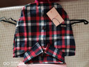 纽菲奥纳 衬衫新品假领子女款百搭毛衣格子打底秋冬领口装饰大码衬衣领 红绿藏青色格子 070G 均码  (适合80-130斤) 实拍图