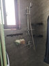 尊驰简易花洒套装龙头混水阀增压淋雨喷头淋浴器浴室龙头冷热升降支架 黄铜加厚龙头+超强增压套装 实拍图