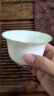 源淘窑描金羊脂玉功夫茶具套装高档德化白瓷陶瓷家用整套泡茶壶盖碗茶杯 盖碗马蹄杯描金白/安全包装 12头 实拍图