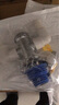 福美居 洗衣机排水三通厨房下水三头通 排水管净水器小厨宝接口地漏接头 I款：40/50带盖铜四通:左10，上面盆，右20 实拍图