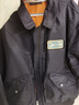 马登工装美式复古CWU45P轰炸机夹克男飞行员棉服外套男士秋季加厚上衣 黑色 【衣服男装冬季外套/袄子男/男士棉服/棉袄男】 2XL 实拍图