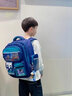 卡米羊Kamiyang儿童书包小学生一二三到六年级男童男生2023新款减负护脊女生书包 宝蓝绿+(挂饰+6件套+手表) 小号1-3年级 实拍图