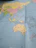 竖版世界地图0.865*1.05米 袋装易收纳 国家版图系列 全景世界版图 中英（外语）对照 实拍图