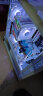 长城（Great Wall）魔镜1白色电脑机箱（ATX主板/钢网面板/磁吸玻璃翻门/顶部240水冷位/8风扇位/4080显卡） 实拍图