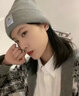 鑫豪睿毛线帽子男秋冬季保暖加绒韩版潮时尚针织帽骑车防寒防风包头帽男 灰色（帽子+围脖） 均码 实拍图
