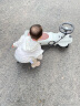乐卡（Lecoco）扭扭车1-3-6岁儿童车防侧翻溜溜车宝宝摇摇车声光款 费格丝绒摩卡 实拍图