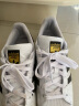 阿迪达斯（adidas）Adidas 阿迪达斯 三叶草女鞋 经典金标贝壳头小白鞋休闲板鞋 经典金标贝壳头/偏大一码 38.5 晒单实拍图