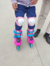 费斯（FREESTYLE） 轮滑鞋儿童锁轮款校园教学男女直排初学者专业E2X全套装溜冰鞋 粉色鞋+袜子+护臀 M/32-35码/内长200-220MM 实拍图