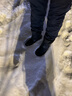 谊嘉宝雪地靴男冬季加绒加厚牛筋软底爸爸鞋中老年舒适防水东北旅游棉鞋 黑色 43 加绒加厚，建议拍大一码 实拍图