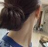 遇上佳人 丸子头假发发圈 古风神真发器花苞头古装发髻发包垫发包盘发假发 棕黑色【经济仿真发款】 实拍图