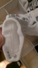 迪卡侬（DECATHLON）男士袜子冬季袜子运动袜高帮棉袜透气保暖男女长袜 RS560-进阶白色-3双装 【43-46】(鞋码43/44/45/46) 实拍图