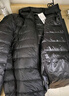 雪中飞男士羽绒服秋冬新款中青年商务休闲百搭立领短款轻薄羽绒衣外套男 黑色 2XL (185) 实拍图