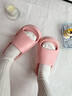 朴西新款夏季拖鞋女EVA外穿防滑室内洗澡防滑百搭不臭脚情侣家用拖 淘沙粉 38-39 实拍图
