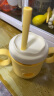 Beeshum贝斯哈姆牛奶杯儿童水杯奶瓶3-6岁吸管杯宝宝婴儿米糊杯 兔飞飞-小鹅黄 实拍图