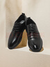 热风（Hotwind）秋季新款男士经典百搭正装商务皮鞋通勤系带男鞋婚鞋男 01黑色H43M4705 43 (265mm) (偏大半码) 实拍图