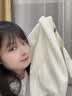 GGT日本干发帽吸水速干浴帽干发毛巾擦头发女士包头巾毛巾家用 乳白 实拍图