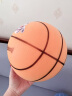 哈哈球奥特曼儿童玩具球静声音篮球足球室内拍拍球3-6岁亲子5号篮球 实拍图