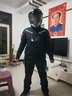MOTO-BOY骑行服男摩托车衣服冬赛车机车服套装骑行裤防风防水防摔摩旅四季 J07P06套装黑色 XL 实拍图