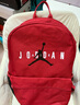 NIKE JORDAN 耐克AJ双肩背包大容量带笔记本保护套大学生书包 杰斯特红 8/20【49*29*16cm 约22.7L】 实拍图