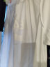 真维斯冰丝短袖T恤男夏季运动休闲速干透气吸汗体恤衫青少年学生上衣男 白色（z镂空字） 3XL(体重175-195斤左右) 实拍图