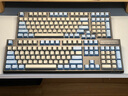 Leopold 利奥博德 无钢NP900RBT PD版 加厚PBT二色键帽双模蓝牙104键机械键盘 灰蓝 PD版 蓝牙+有线无钢静音双模版 樱桃红轴 实拍图