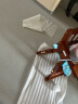 日本Next 轻奢宝宝餐椅实木婴儿儿童餐桌椅便携式可折叠多功能小孩吃饭座椅家用 加大款咖色坐垫餐盘轮子 晒单实拍图