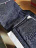 摩誉休闲裤男夏季薄款中国风冰丝速干弹力松紧腰长裤韩版直筒潮男裤子 蓝色+蓝色 2条装 31（2尺4适合125-135斤） 实拍图