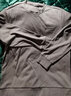 探路者（TOREAD）T恤 春秋男士休闲抓绒长袖卫衣户外舒适弹力TAJJCK91969灰湖绿男L 实拍图