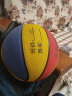 361°篮球中小学训练室内外耐磨5号橡胶儿童玩具篮球 红黄蓝 晒单实拍图