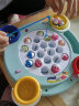 贝恩施儿童钓鱼玩具2岁宝宝磁性钓鱼盘3-6岁男女孩亲子互动玩具蓝色六一儿童节礼物 晒单实拍图