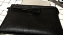 斌利袋鼠男士手包商务软皮潮流信封包男休闲大容量手拿包男薄款1909 黑色大号1907 实拍图