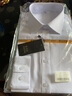 佐马仕长袖衬衫女商务修身职业装衬衫女士免烫衬衣百搭工装上班工作服 N2655方领纯白色 36 码 实拍图