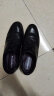 老人头（LAORENTOU）皮鞋男士头层牛皮鞋系带商务正装鞋小码隐形内增高鞋 130362 黑39 实拍图