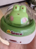儿童惯性按压玩具早教宝宝惯性回力车太空飞碟飞船室内玩具1-2-3岁6-12个月生日礼物青蛙+白熊2只装 实拍图