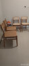 源氏木语实木餐椅简约绳编靠背椅小户型家用休闲椅子餐厅橡木凳子 （橡木原木色）0.48米绳编餐椅 晒单实拍图