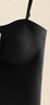 氧心（YANGXIN）夏季透气百搭吊带背心女胸垫一体式高弹收副乳修身外穿女士背心 黑色 L 实拍图