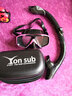 泳速Yon Sub潜水镜 全干式呼吸管套装 潜水装备男 潜泳镜 YM230粉色两件套 实拍图