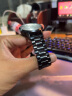 禧坠（XIZHUI） 适用于阿玛尼手表带钢带男女表链精钢黑适配AR5905/5858/5859 黑色 22mm 晒单实拍图