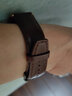 佩伊适用华为手环B7苍穹灰表带智能运动B6 B3商务青春版男女B5手环针扣款时尚快拆真皮牛皮表链 B5真皮表带-黑色扣【摩卡棕】 B5手环适用 实拍图