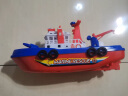 玩控 电动海上消防船电动会喷水儿童玩具小男孩军舰船模轮船戏水洗澡 海上消防船 实拍图
