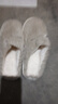 冬季棉拖鞋男居家防滑加厚毛绒保暖女士棉拖鞋2025新款情侣拖鞋女 米色 42-43 【适合40-41的脚】 实拍图