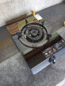 康佳（KONKA）燃气灶单眼灶具 4.6kW猛火台式免打孔液化气灶 家用黑色玻璃面板灶台 JZY-D526Y（液化气） 实拍图