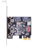 魔羯(MOGE)PCIEx1转2口SATA2.0扩展卡 MC2654 端口倍增 RAID0/1 实拍图
