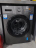 海尔（Haier）滚筒洗衣机全自动 超薄家用 金榜推荐10公斤大容量【EG100MATE28S】 1.08洗净比 租房 以旧换新  实拍图