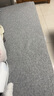 花语缤纷 加厚海绵防滑红木实木沙发坐垫椅子垫可拆洗老式沙发垫纯色坐垫 浅灰色 三人位50*150cm（不带抱枕） 实拍图