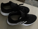 阿迪达斯（adidas）男鞋跑步鞋 25冬新款运动鞋缓震防滑慢跑鞋网面透气低帮休闲鞋子 经典黑白/DURAMO 10【主推款】 45 码(内长280mm) 实拍图