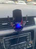 米将适用于大众车载手机支架无线充电器朗逸速腾途观导航支架汽车用品 大众专用【智能黑色】 16-18款大众宝来/蔚领 实拍图