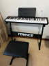 特伦斯（Terence）电子琴电钢琴可调节高度加粗加厚便携琴架 54 61 76 88键通用支架 折叠琴凳 实拍图