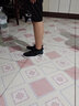 gxmy【128两双】男鞋子春夏秋新款透气防臭网面鞋国潮学生休闲运动鞋 G1黑色 43 【时尚潮流】 实拍图