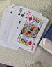 华圣塑料扑克牌PVC防水高颜值扑克牌耐用聚会桌游卡牌H-055蓝色单副装 实拍图